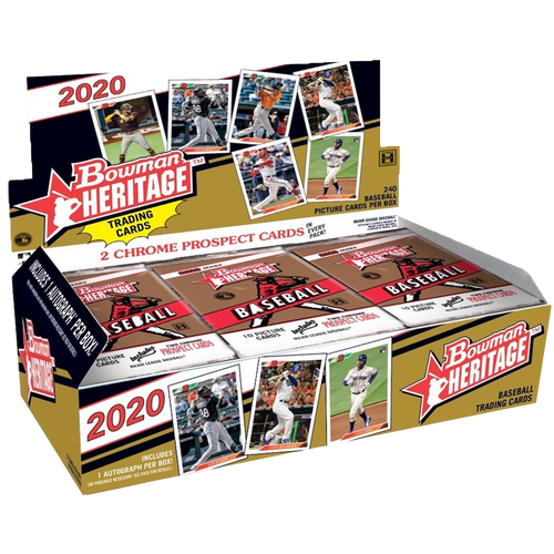 2020 Bowman Heritage Baseball Hobby Box by Weram - image 1