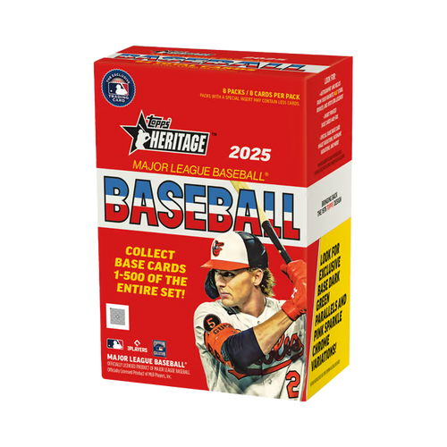 2025 Topps Heritage Baseball Blaster Box by Weram - image 1
