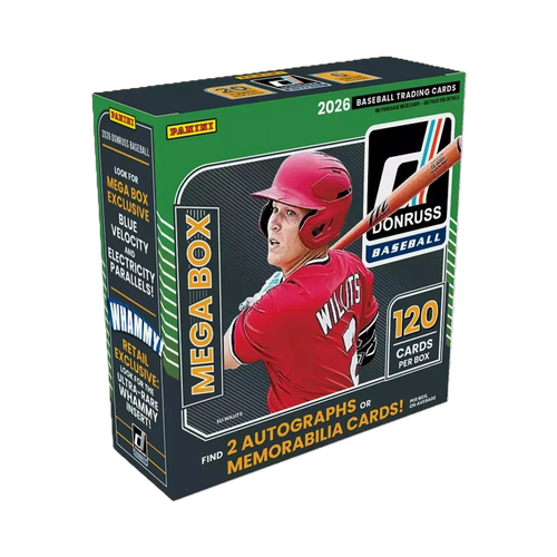 2026 Panini Donruss Baseball Mega 20-Box Case by Weram - image 1