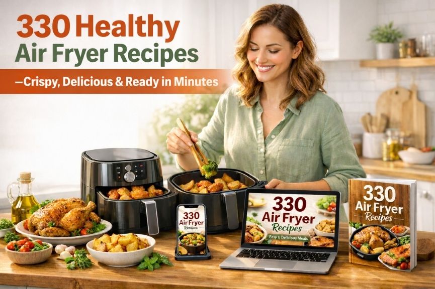 Lampos | 330 Air Fryer Recipes — Digital Cookbook