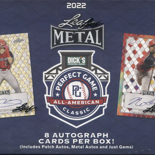 2022 Leaf Metal Perfect Game All-American Classic Baseball Hobby Box by Weram - image 1